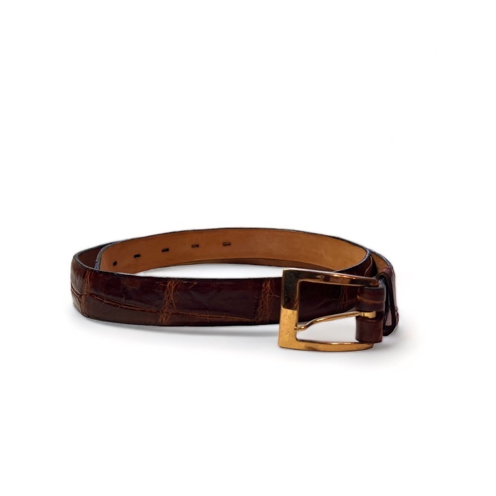 Genuine Alligator Like-New Vintage Belt